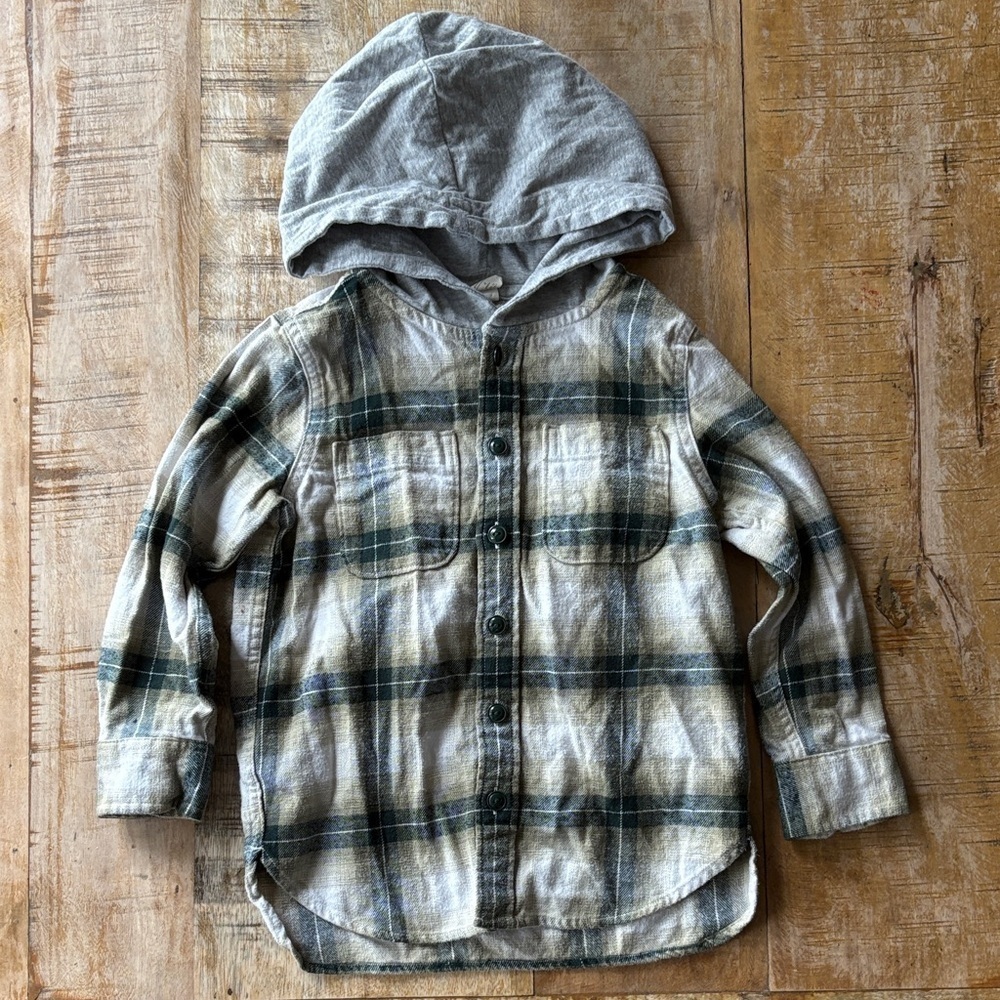 GAP Boys hooded shirt size 4